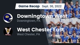Recap: Downingtown West  vs. West Chester East  2022