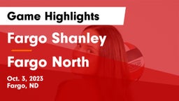 Fargo Shanley  vs Fargo North  Game Highlights - Oct. 3, 2023