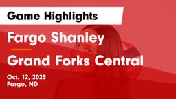 Fargo Shanley  vs Grand Forks Central  Game Highlights - Oct. 12, 2023