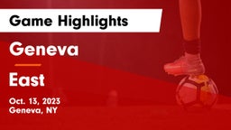 Geneva  vs East  Game Highlights - Oct. 13, 2023