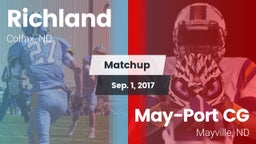 Matchup: Richland vs. May-Port CG  2017