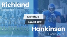 Matchup: Richland vs. Hankinson  2018