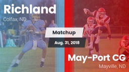 Matchup: Richland vs. May-Port CG  2018