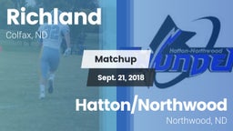 Matchup: Richland vs. Hatton/Northwood  2018