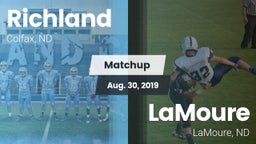 Matchup: Richland vs. LaMoure  2019