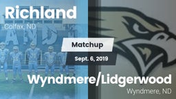 Matchup: Richland vs. Wyndmere/Lidgerwood  2019