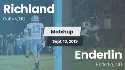 Matchup: Richland vs. Enderlin  2019