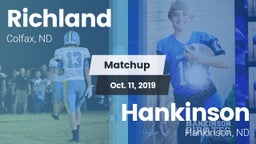 Matchup: Richland vs. Hankinson  2019