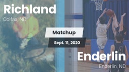 Matchup: Richland vs. Enderlin  2020