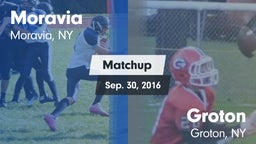 Matchup: Moravia vs. Groton  2016