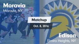 Matchup: Moravia vs. Edison  2016