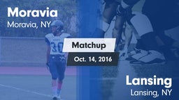 Matchup: Moravia vs. Lansing  2016