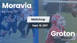 Matchup: Moravia vs. Groton  2017