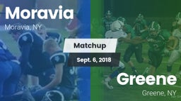 Matchup: Moravia vs. Greene  2018