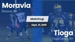 Matchup: Moravia vs. Tioga  2018