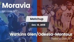 Matchup: Moravia vs. Watkins Glen/Odessa-Montour 2018