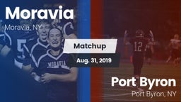 Matchup: Moravia vs. Port Byron  2019