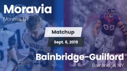 Matchup: Moravia vs. Bainbridge-Guilford  2019