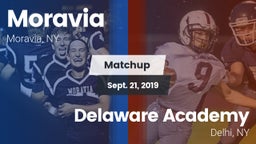 Matchup: Moravia vs. Delaware Academy  2019