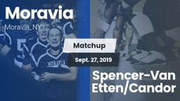 Matchup: Moravia vs. Spencer-Van Etten/Candor 2019