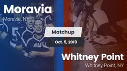 Matchup: Moravia vs. Whitney Point  2019