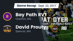Recap: Bay Path RVT  vs. David Prouty  2017