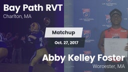 Matchup: Bay Path RVT vs. Abby Kelley Foster 2017