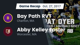 Recap: Bay Path RVT  vs. Abby Kelley Foster 2017