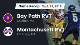 Recap: Bay Path RVT  vs. Montachusett RVT  2018