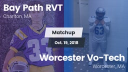 Matchup: Bay Path RVT vs. Worcester Vo-Tech  2018