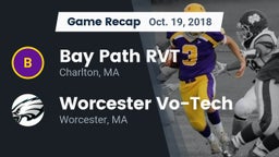 Recap: Bay Path RVT  vs. Worcester Vo-Tech  2018