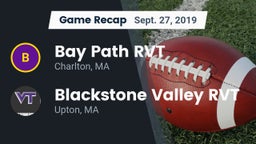 Recap: Bay Path RVT  vs. Blackstone Valley RVT  2019