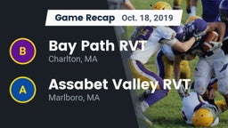 Recap: Bay Path RVT  vs. Assabet Valley RVT  2019
