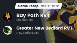 Recap: Bay Path RVT  vs. Greater New Bedford RVT  2022