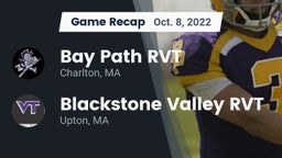 Recap: Bay Path RVT  vs. Blackstone Valley RVT  2022