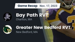 Recap: Bay Path RVT  vs. Greater New Bedford RVT  2023