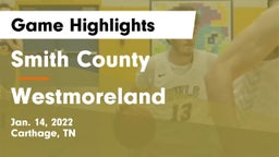 Smith County  vs Westmoreland  Game Highlights - Jan. 14, 2022