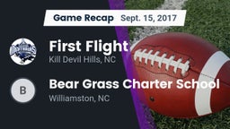 Recap: First Flight  vs. Bear Grass Charter School 2017
