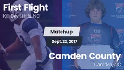 Matchup: First Flight vs. Camden County  2017