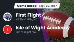 Recap: First Flight  vs. Isle of Wight Academy  2017