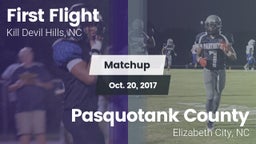 Matchup: First Flight vs. Pasquotank County  2017