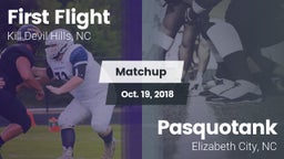 Matchup: First Flight vs. Pasquotank  2018