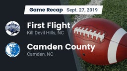 Recap: First Flight  vs. Camden County  2019