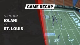 Recap: Iolani  vs. St. Louis  2015