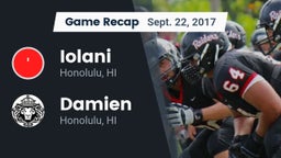Recap: Iolani  vs. Damien  2017