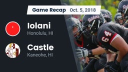 Recap: Iolani  vs. Castle  2018