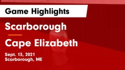 Scarborough  vs Cape Elizabeth Game Highlights - Sept. 13, 2021