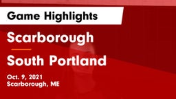Scarborough  vs South Portland Game Highlights - Oct. 9, 2021