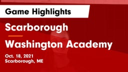 Scarborough  vs Washington Academy Game Highlights - Oct. 18, 2021