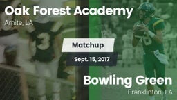 Matchup: Oak Forest Academy vs. Bowling Green  2017